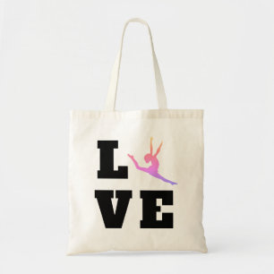 Tote Bag Love Dance   Danseur coloré