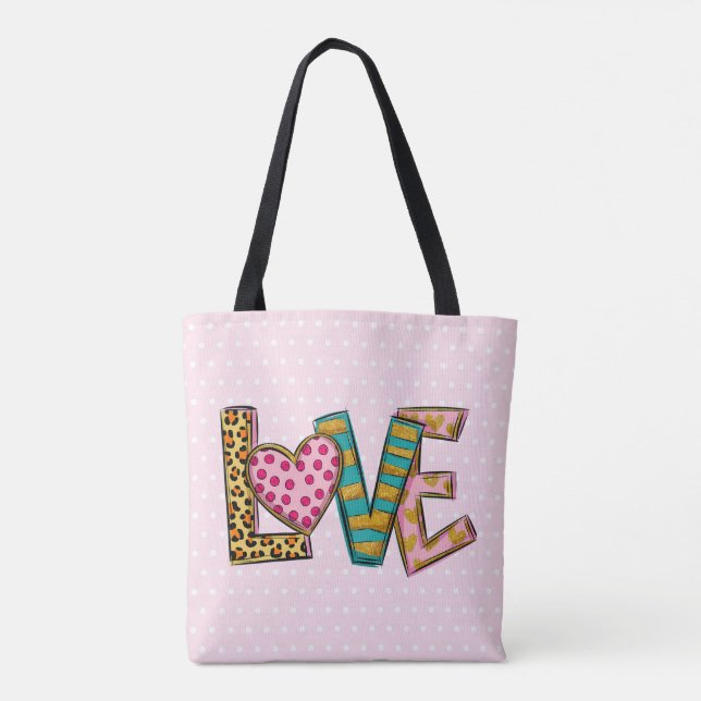 Tote Bag Love fourre-tout (Dos)