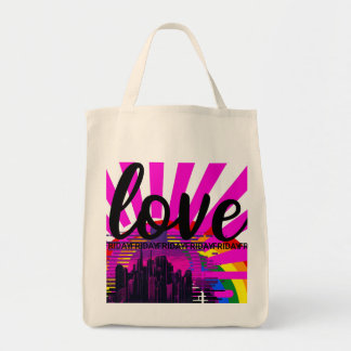 Tote Bag LOVE Friday mode grande ville