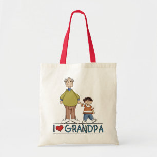 Tote Bag Love Grand-père 2 Fourre-tout