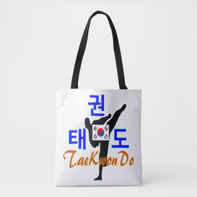 Tote Bag ☯ Love Martial Coréen-TaeKwonDo Classic (Devant)