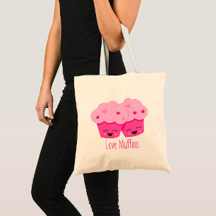Tote Bag Love Muffins
