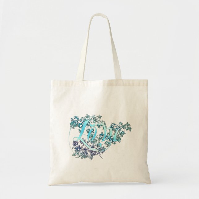 Tote Bag Love n Flowers (Devant)