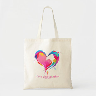 Tote Bag Love One Another Bible Verse John 1334