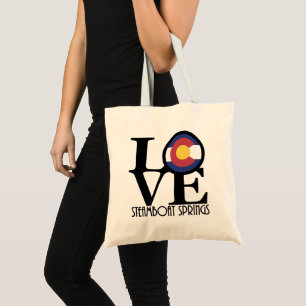 Tote Bag LOVE Steamboat Springs