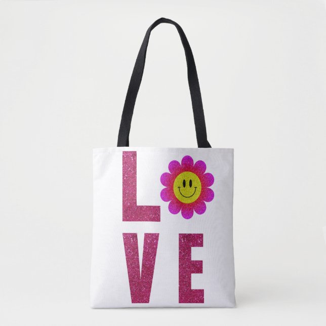 Tote Bag Love Sunflower (Devant)