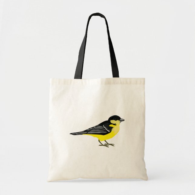 Tote Bag Lovely Lesser Goldfinch (Devant)