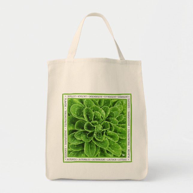 Tote Bag Lovely Lettuce (Devant)