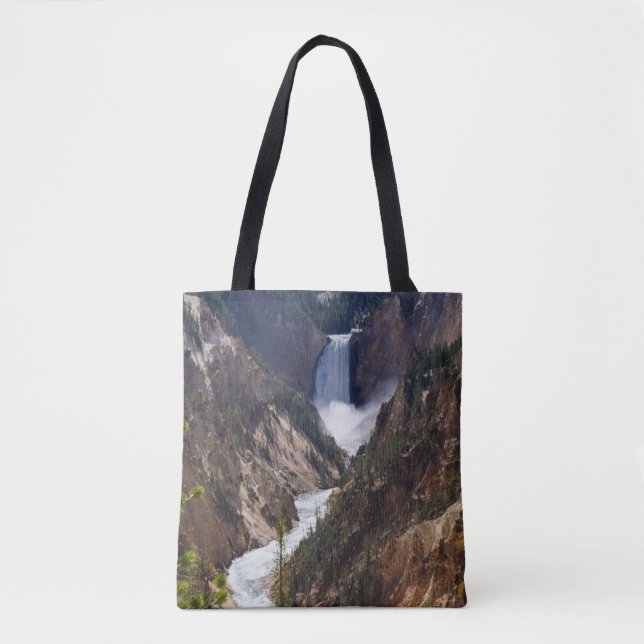 Tote Bag Lower Falls Yellowstone (Devant)