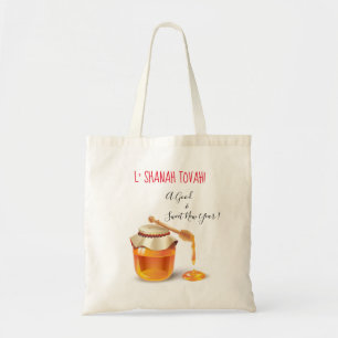 Tote Bag L'Shanah Tovah ! Un bon et doux miel du Nouvel An