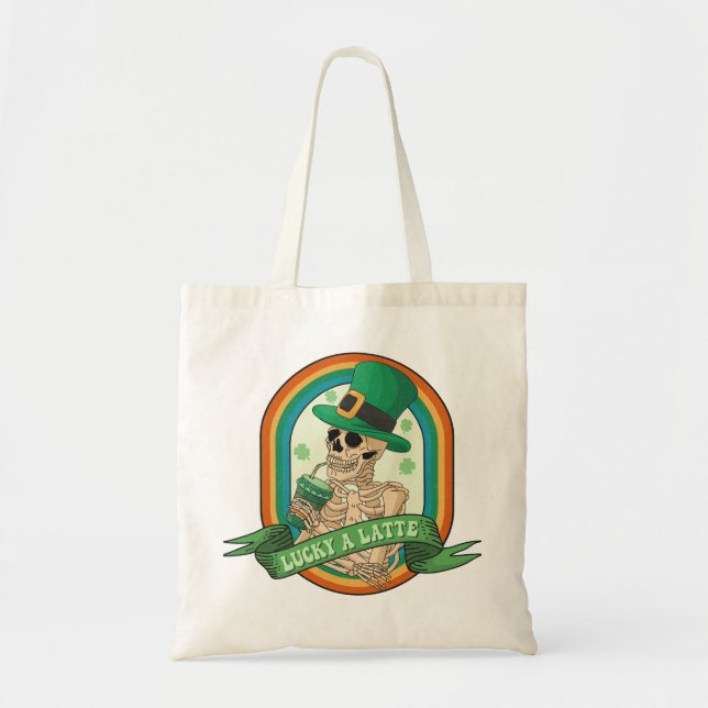 Tote Bag Lucky A Latte (Devant)