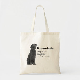 Tote Bag Lucky Black Lab
