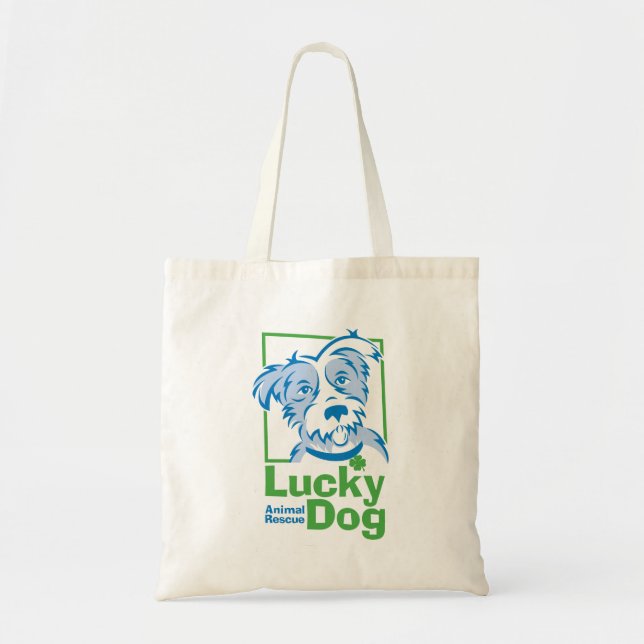 Tote Bag Lucky Dog Budget Fourre-tout (Devant)