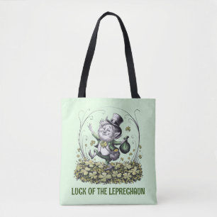 Tote Bag Lucky Irish Leprechaun