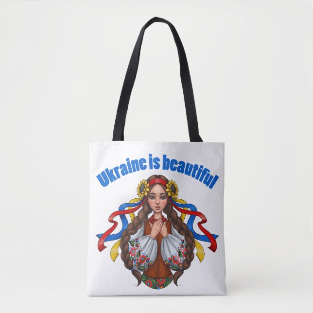 Tote Bag L'Ukraine est belle (Devant)