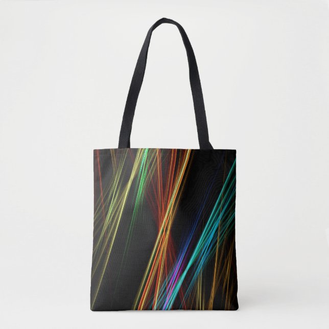 Tote Bag Lumière arrière - plan des lignes (Devant)