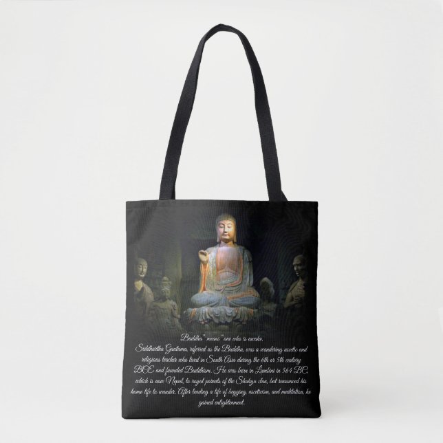Tote Bag Lumière bouddhiste (Devant)