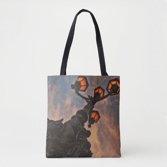 Tote Bag lumière de rue  (Devant)