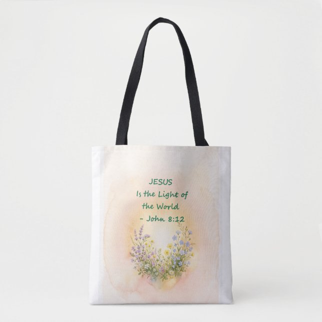 Tote Bag Lumière du monde (Devant)