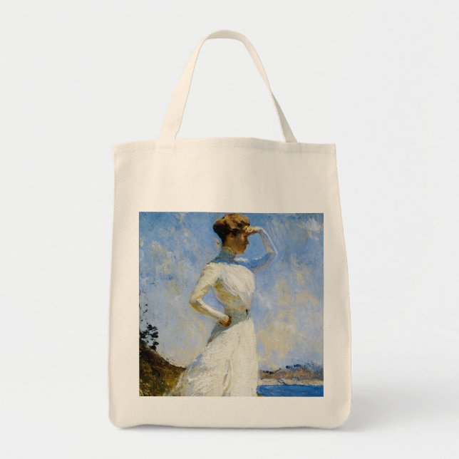 Tote Bag Lumière du soleil par Frank Benson (Devant)