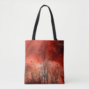 Tote Bag Lumières de l'étoile rouge