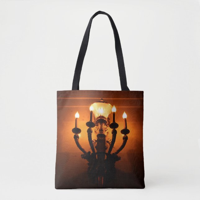 Tote Bag Luminaire mural antique (Devant)