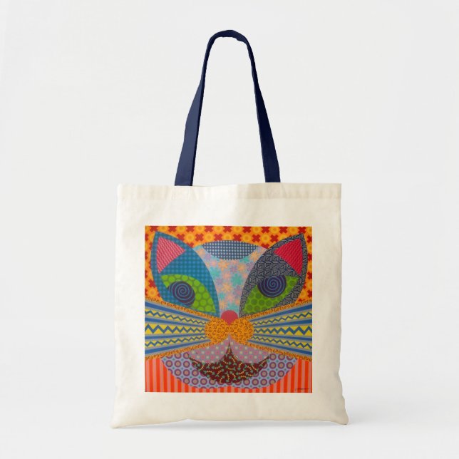 Tote Bag Luna le chat Fourre-tout (Devant)