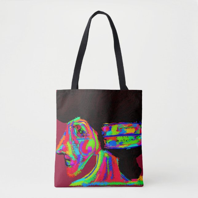 Tote Bag Luna Wolfwoman  (Devant)