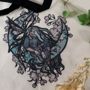 Tote Bag Lune Fée Enfant Fées Lune Enfant déesse lune