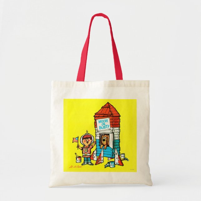 Tote Bag Lune ou buste ! (Devant)