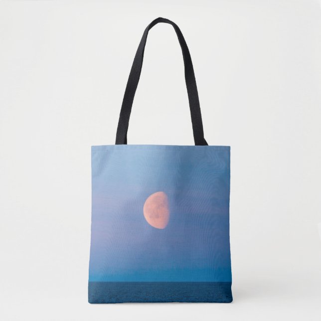 Tote Bag Lune sur la mer de Béring | Extrême-Orient russe (Devant)