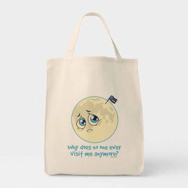 Tote Bag Lune triste (Devant)