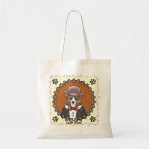 Tote Bag Lunettes de corgi gallois