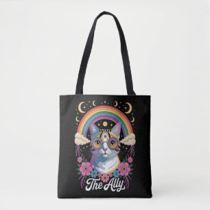 Tote Bag Lunettes de soleil drôles Ally Ca Pride Fierté gay