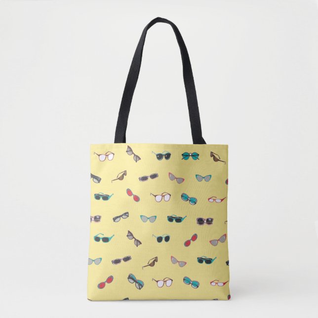 Tote Bag Lunettes de soleil et lunettes de vue (Devant)