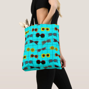 Tote Bag Lunettes de soleil modernes du milieu du siècle