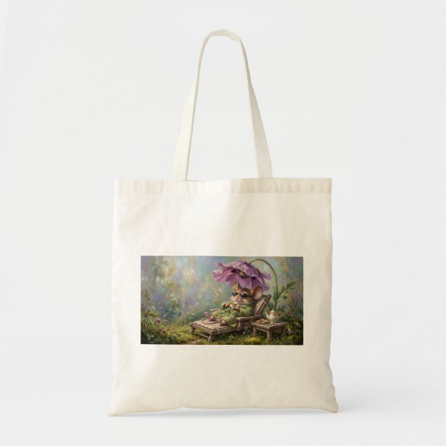 Tote Bag Lunettes de souris (Devant)