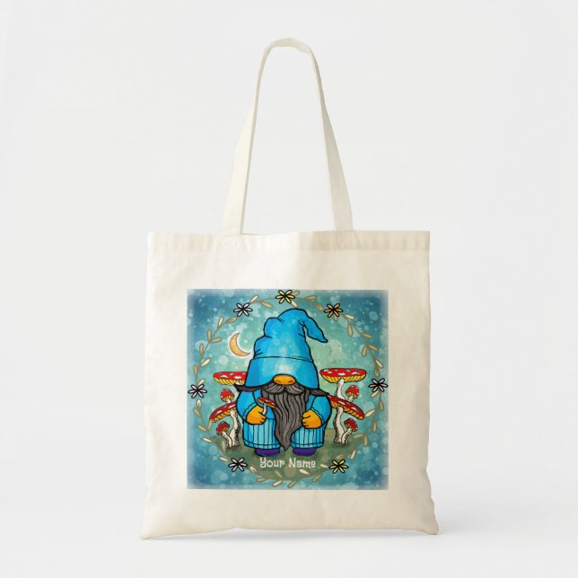 Tote Bag Lutin bleu  (Devant)