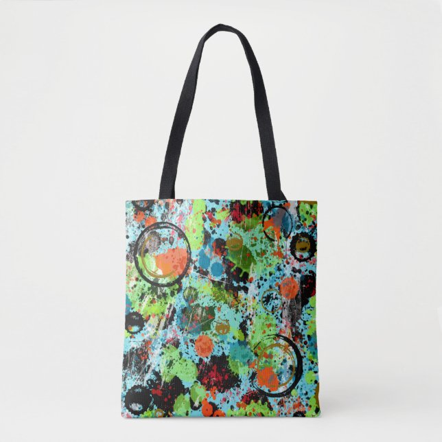 Tote Bag Lutte alimentaire Abstraite (Devant)