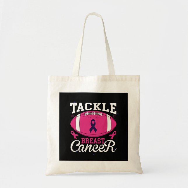 Tote Bag lutter contre le cancer du sein (Devant)