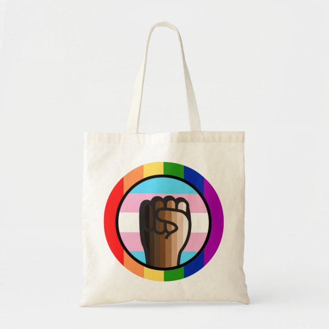 Tote Bag Lutter contre l'injustice Embrasser l'égalité (Devant)