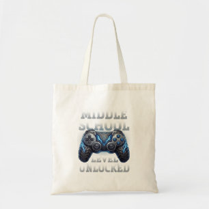 Tote Bag Lycée Collège Niveau Débloqué Cadeau Rentrée Scola