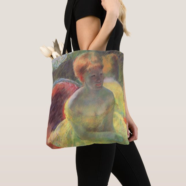 Tote Bag Lydia de Cassatt penche sur ses bras (De près)
