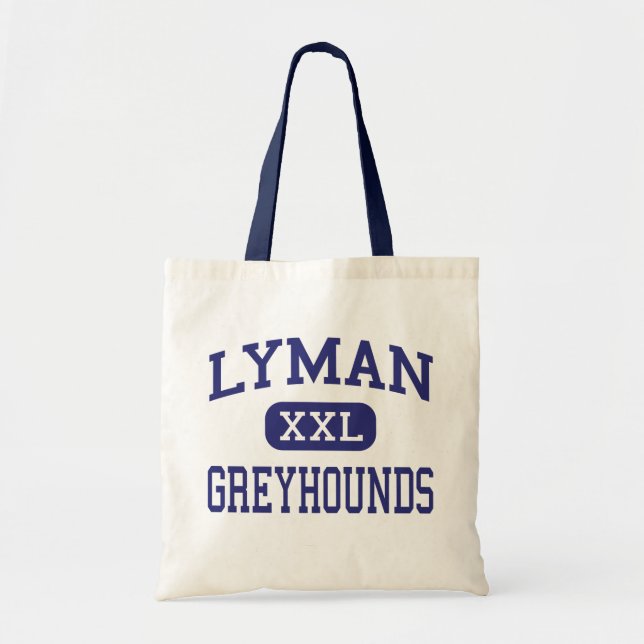 Tote Bag Lyman - lévriers - haut - Longwood la Floride (Devant)