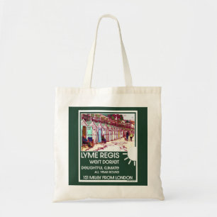 Tote Bag Lyme Regis Dorset Angleterre Vintage