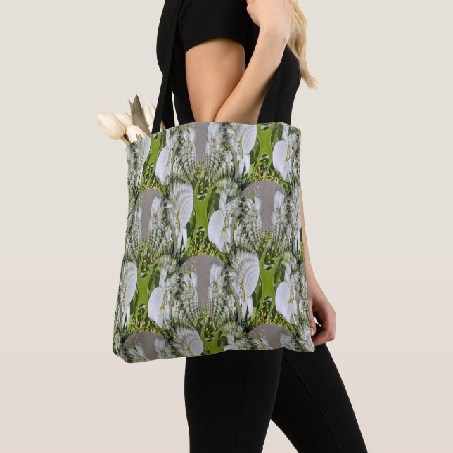 Tote Bag Lys blancs...... (De près)