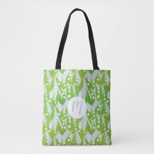 Tote Bag Lys de la Vallée Motif Floral
