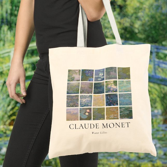 Tote Bag Lys d'eau Claude Monet (Créateur téléchargé)