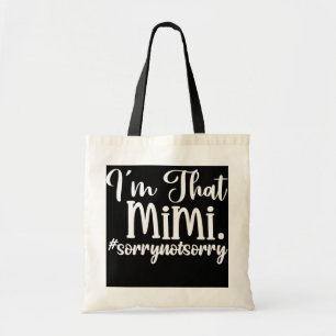 Tote Bag m Que Mimi Grand-mère Funny Mimi