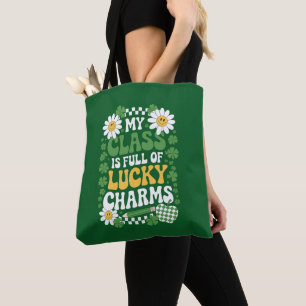 Tote Bag Ma classe est pleine de charmes chanceux St Patric